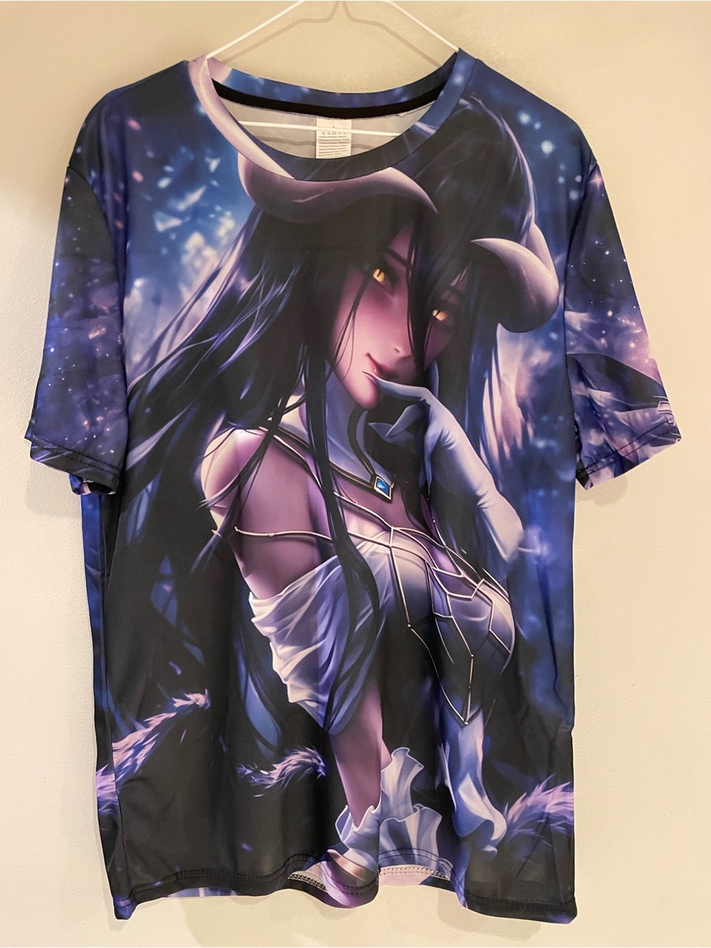 Albedo (Overlord) Succubus 3D double sided Graphic T-shirt